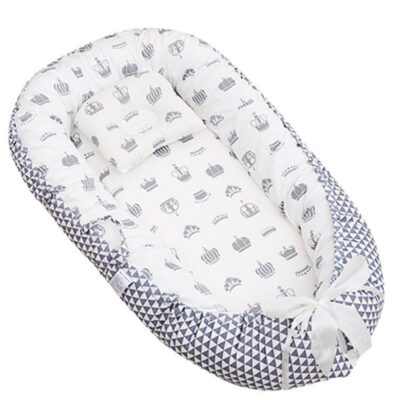 Star Babies - Portable Lounger Sleeping Pod - Grey